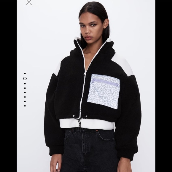 Zara Fleece Jacket - Picture 2 of 8